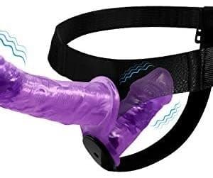 5563 ULTRA PASSIONATE HARNESS DUAL PENIS STRAP ON