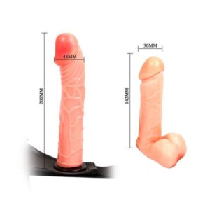 5571 STRAP ON COM DOIS DILDOS