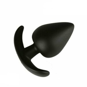5633 PLUG ANAL SILICONE PRETO S