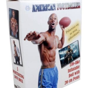 6543 Boneca Masculina de Futebol Americano