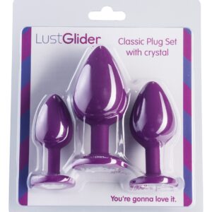 7112 CLASSIC PLUG SET WITH CRYSTAL
