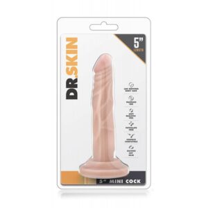 7388 DR. SKIN 5 INCH MINI COCK BEIGE