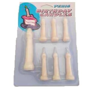 7405 PENIS BIRTHDAY CANDLES