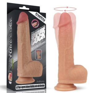 7428 DUAL LAYERED SILICONE NATURE COCK