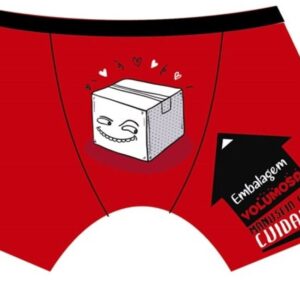 7973 BOXER VERM. EMBALAGEM L