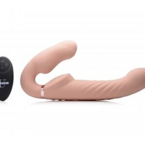 8140 STRAP ON VIBRATORIO DUPLO ERGO FIT TWIST
