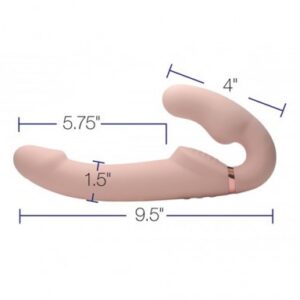 8149 STRAP ON VIBRATORIO DUPLO EVOKE ERGO FIT