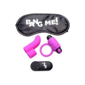 8211 KIT COUPLE´S BALA VIBRATORIA DEDO VIBE ANEL E MASCARA
