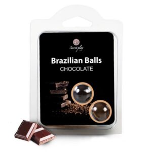2 BRAZILIAN BALLS - 2 BOLAS DE CHOCOLATE