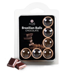 8289 BRAZILIAN BALLS 6 BOLAS DE CHOCOLATE