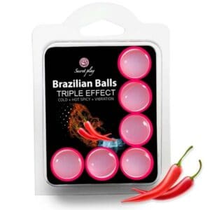 8292 BRAZILIAN BALLS 6 BOLAS EFEITO TRIPLO