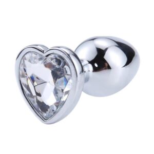 8294 PLUG ANAL COM JOIA DE CORACAO SML