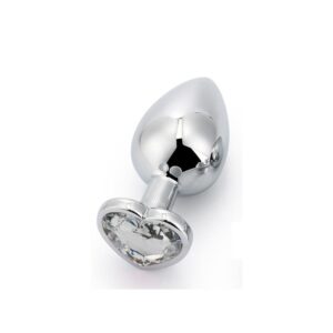 8295 PLUG ANAL COM JOIA DE CORACAO SML