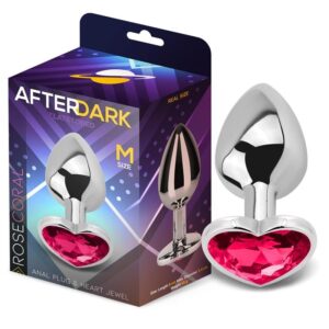 8336 PLUG ANAL CORACAO ROSA