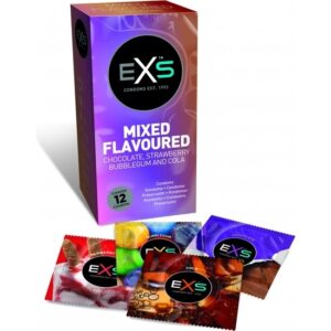 10001 EXS CONDOMS PRESERVATIVOS SABORES 12 PACK