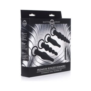 9951 CONJUNTO 4 ANAL PLUGS MINI VIBRADOR RINGED RIMMERS