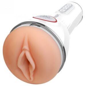 MASTURBADOR VAGINA SM340 VIBRAÇÃO E ASPIRAÇÃO RECARREGÁVEL