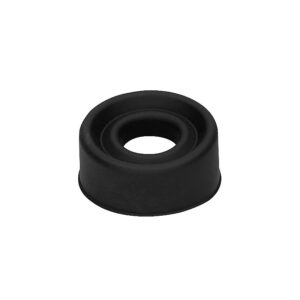 11447 TAMPA DA BOMBA DE SILICONE PRETA M