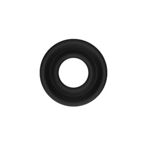 11448 TAMPA DA BOMBA DE SILICONE PRETA M