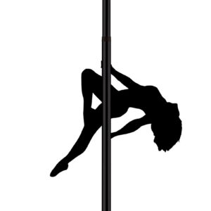 11474 DANCE POLE BLACK