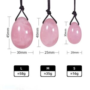 11533 OVO YONI QUARTZO ROSA