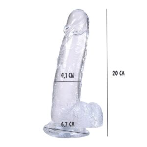 12266 DILDO TRANSPARENTE