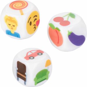 EMOJIGASM DICE - DADOS DESENHOS SURTIDOS