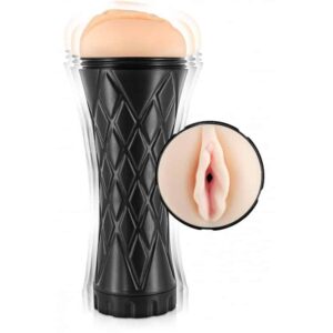 12334 MASTURBADOR REALISTICO COPO VAGINAL COM VIBRACAO