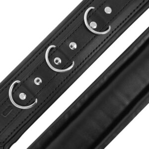 12426 SOFT BLACK HANDCUFFS
