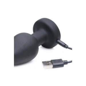 VIBRADOR E PLUG DE ELETROESTIMULAÇÃO COM REMOTO