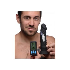 12788 VIBRADOR REALISTA E ELETROESTIMULACAO COM CONTROLE