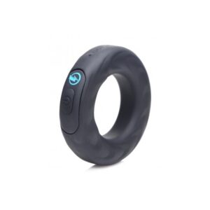 12796 ANEL DE SILICONE VIBRANTE E ELETROESTIMULACAO COM REMOTO