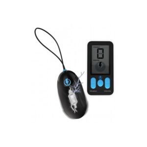 12802 VIBRADOR OVO E E STIM USB C CONTROLE PRETO