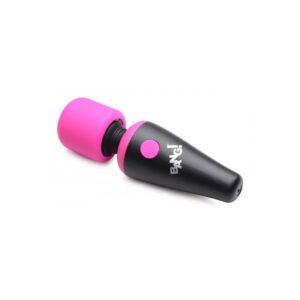 12808 MINI MASSAGER WAND 10 FUNCOES USB PINK