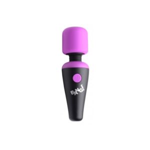 12817 MINI MASSAGER WAND 10 USB FUNCOES ROXO