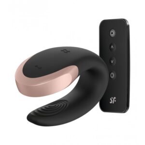 12841 SATISFYER DOUBLE LOVE C MANDO Y APP NEGRO