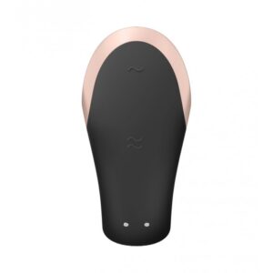 12842 SATISFYER DOUBLE LOVE C MANDO Y APP NEGRO
