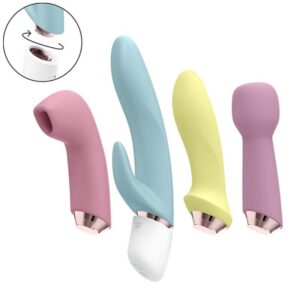 13124 MARVELOUS FOUR CONJUNTO DE VIBRADOR E PULSO DE AR