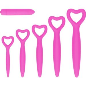 CONJUNTO DILATADOR VAGINAL DE SILICONE