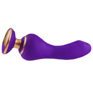 13266 VIBRADOR MASSAGER SANYA USB LILAS