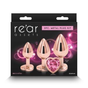 REAR ASSETS 3 PC. METAL PLUG KIT