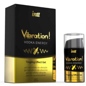 VIBRADOR LIQUIDO VODKA ENERGIA – GEL EFEITO DE VIBRAÇÃO, 15ML