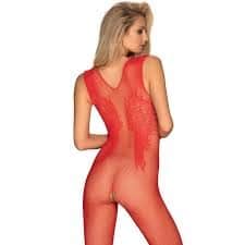 14352 N112 BODYSTOCKING RED
