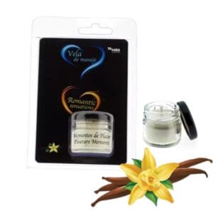 VELA DE MASSAGEM AROMA BAUNILHA 30 ML