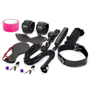 CONJUNTO BONDAGE FISTERRA 9 PEÇAS