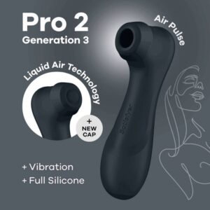 15945 SATISFYER PRO 2 GENERATION 3 LIQUID AIR TECHNOLOGY PRETO