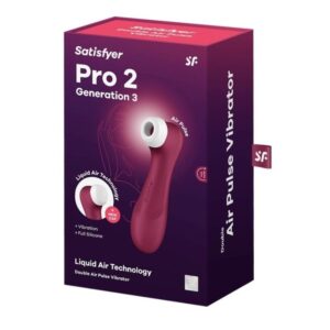 15952 SATISFYER PRO 2 GENERATION 3 LIQUID AIR TECHNOLOGY MARROM