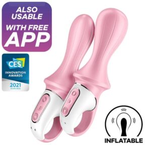 BOMBA DE AR ANAL INFLÁVEL SATISFYER BOOTY 5 COM APP SATISFYER CONNECT