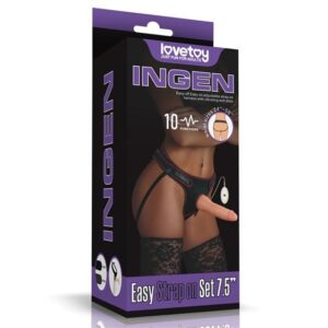 EASY STRAP ON SET 7.5''