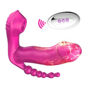 VIBRADOR TRIPLO PRAZER